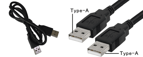 USB Type A to A ケーブル