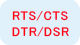RTS/CTS/DTR/DSR icon
