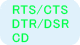 RTS/CTS/DTR/DSR/CD icon